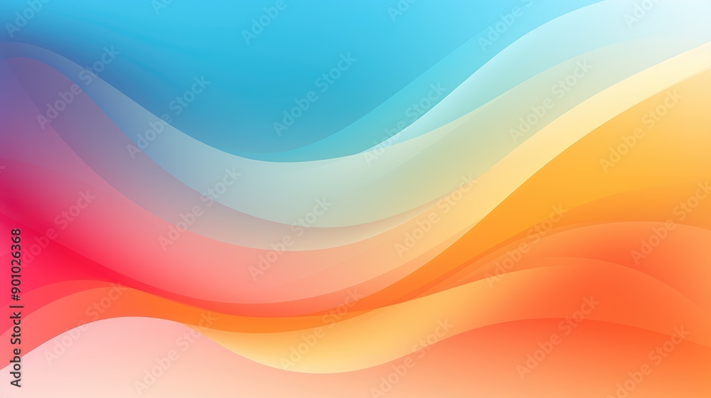Abstract, bright gradient with smooth transitions Abstract, bright gradient with smooth transitions