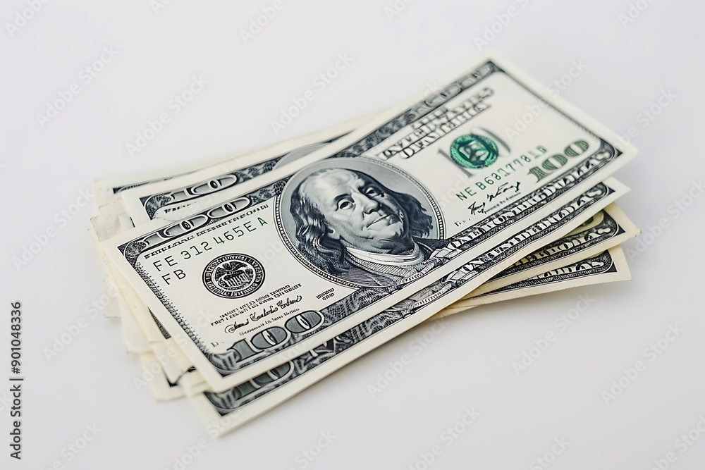 Concept of big money. Big pile of cash. Hundreds of dollars 3d illustration Concept of big money. Big pile of cash. Hundreds of dollars 3d illustration