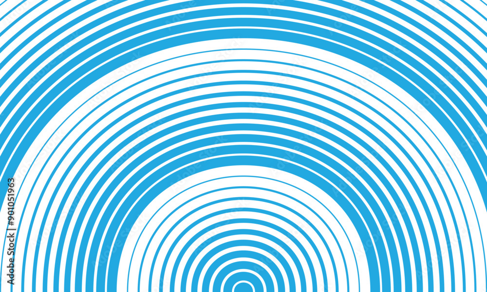 abstract simple blue thin to thick repeatable circle line pattern can be used background. abstract simple blue thin to thick repeatable circle line pattern can be used background.