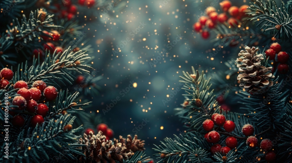Complete Christmas Card Panel Background Complete Christmas Card Panel Background