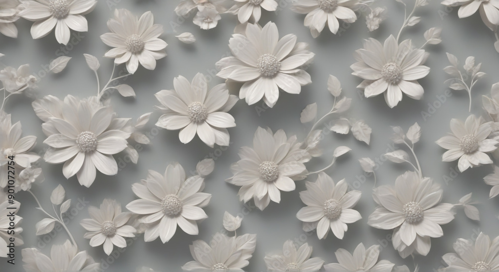 white flowers on a white background white flowers on a white background