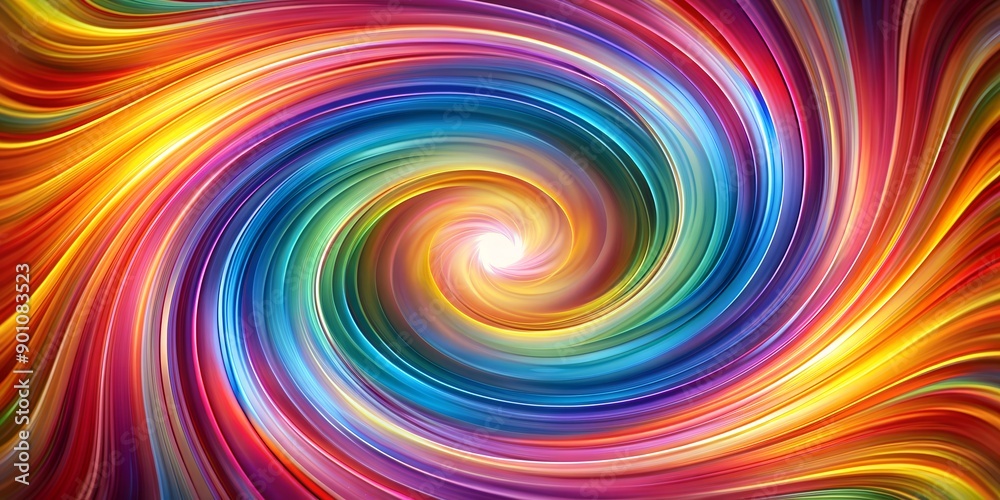 Fototapeta premium abstract background kinetic swirl AI Generative