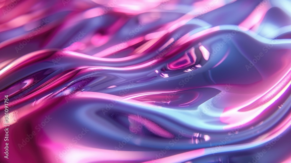 Shiny, holographic textures in an abstract design Shiny, holographic textures in an abstract design