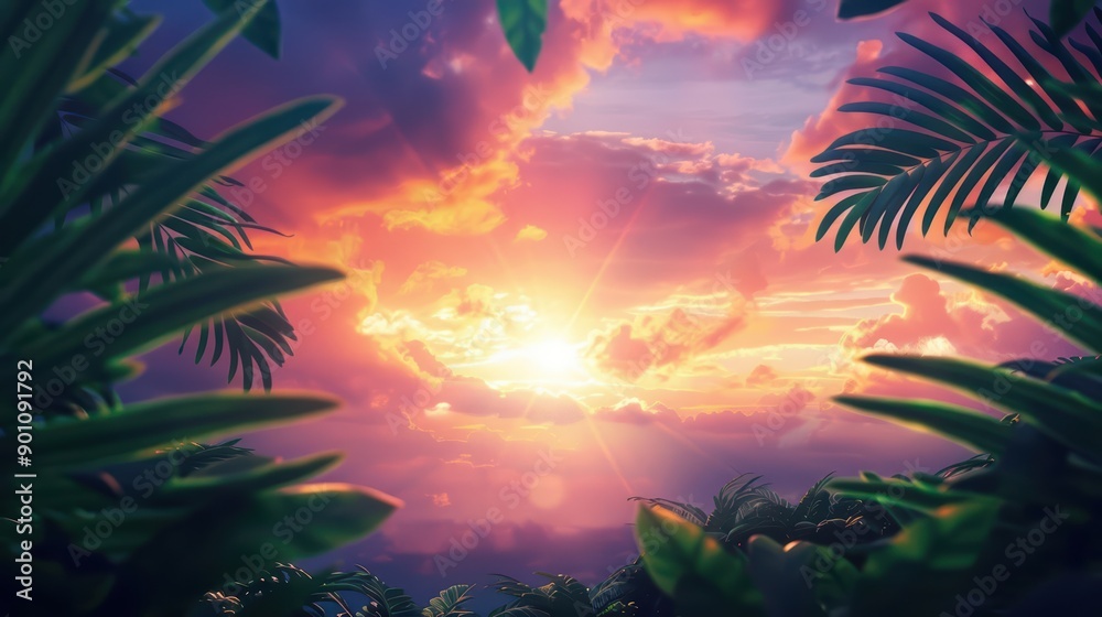 Dreamscape sunset perfect for wallpaper landscape fantasy Dreamscape sunset perfect for wallpaper landscape fantasy