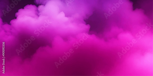 Purple and pink background. Abstract smoke fog or clouds in center with dark border grunge design. Colorful violet purple and pink background.  © The Alpha