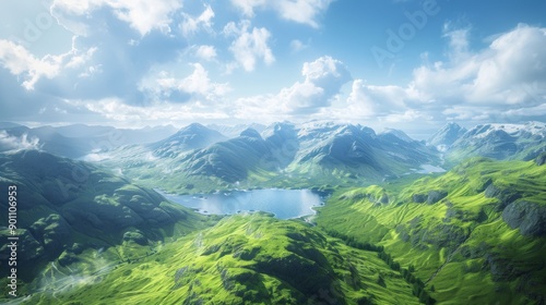 The Highlands, Scotland - Rolling hills and dramatic landscapes