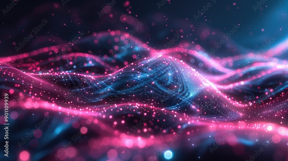 Vibrant, sparkling tech backgrounds with particle effects Vibrant, sparkling tech backgrounds with particle effects