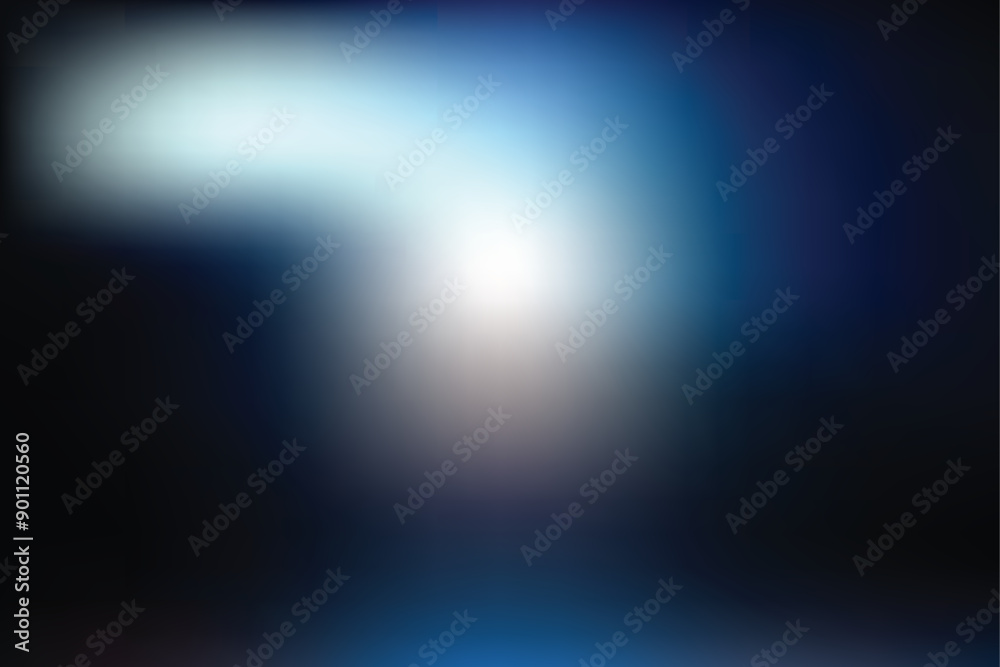 A Blurry Abstract Background With a Symphony in Blue and Black A Blurry Abstract Background With a Symphony in Blue and Black