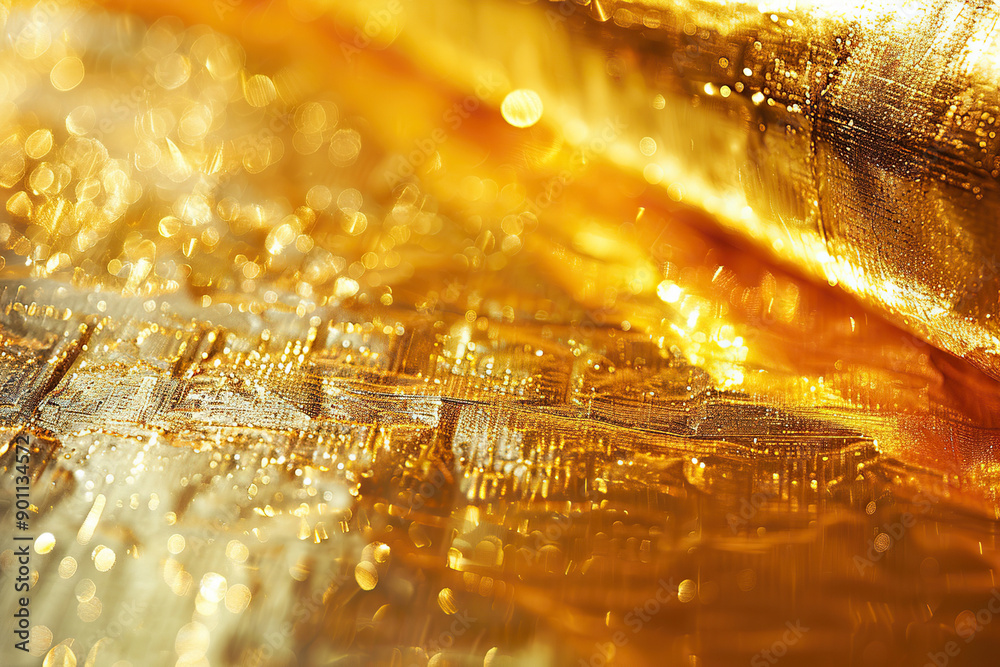 Generative ai on theme of beautiful texture metal creasy foil, design natural abstract background Generative ai on theme of beautiful texture metal creasy foil, design natural abstract background