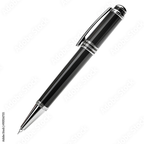 Pen isolated on white or transparent background