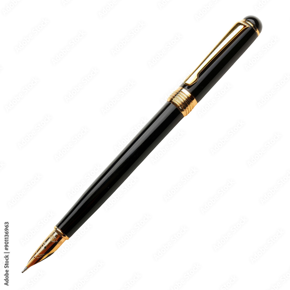 Pen isolated on white or transparent background Pen isolated on white or transparent background