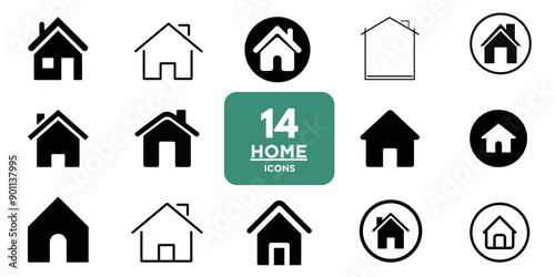 Remember the following text:

Web home icon for apps and websites. Collection of home icons. House symbol.