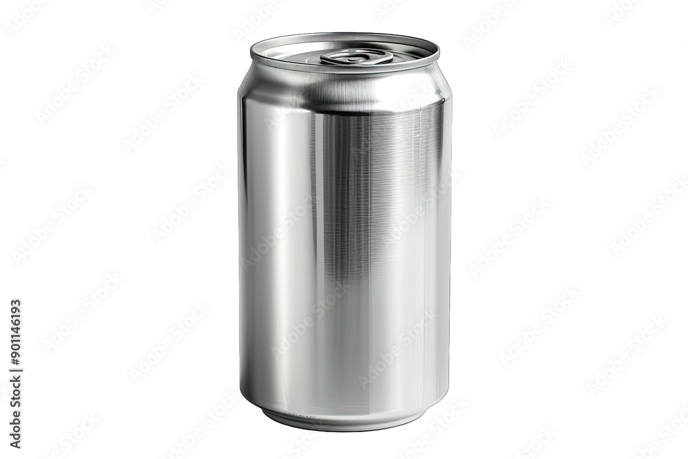 Metal can isolated on a transparent background Metal can isolated on a transparent background