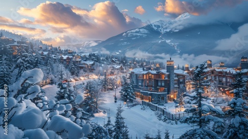 Whistler, British Columbia - Mountain resort with stunning alpine scenery