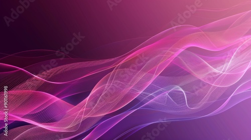 A modern, abstract background with flowing lines and gradients in shades of pink and purple, offering a stylish and artistic look.