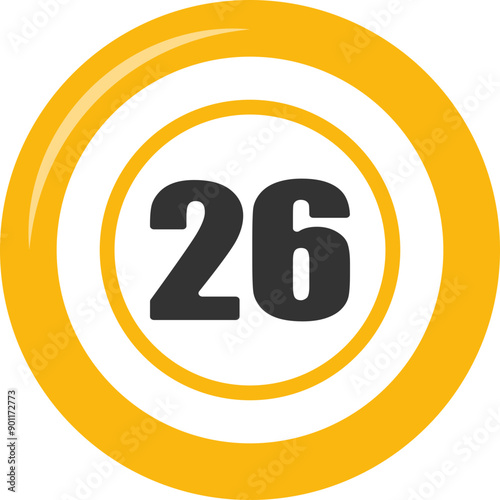 Bingo Ball Icon