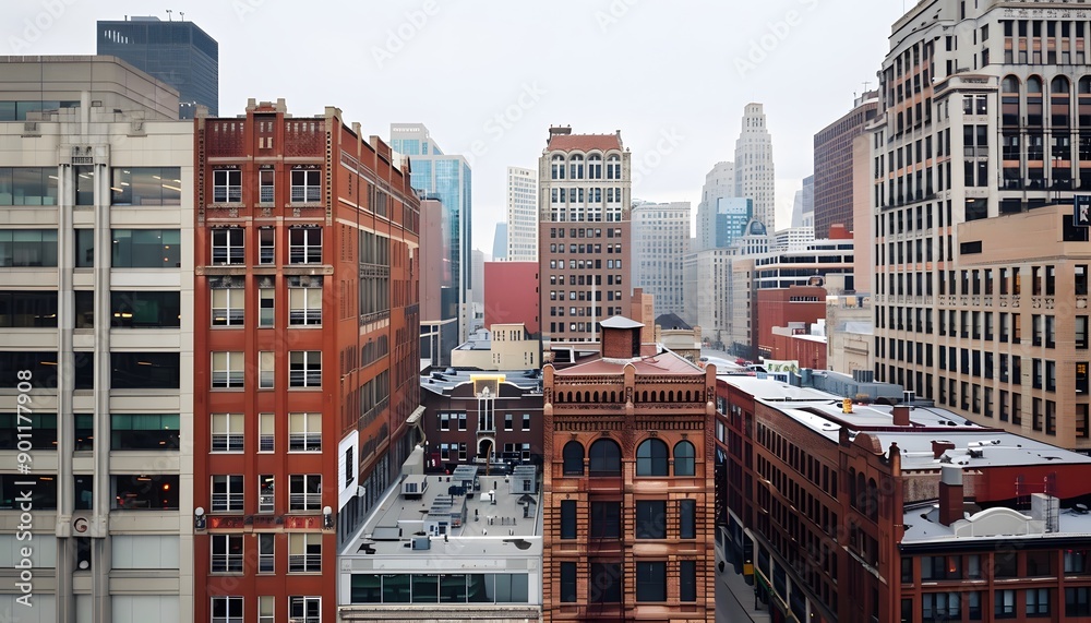 Fototapeta premium high building