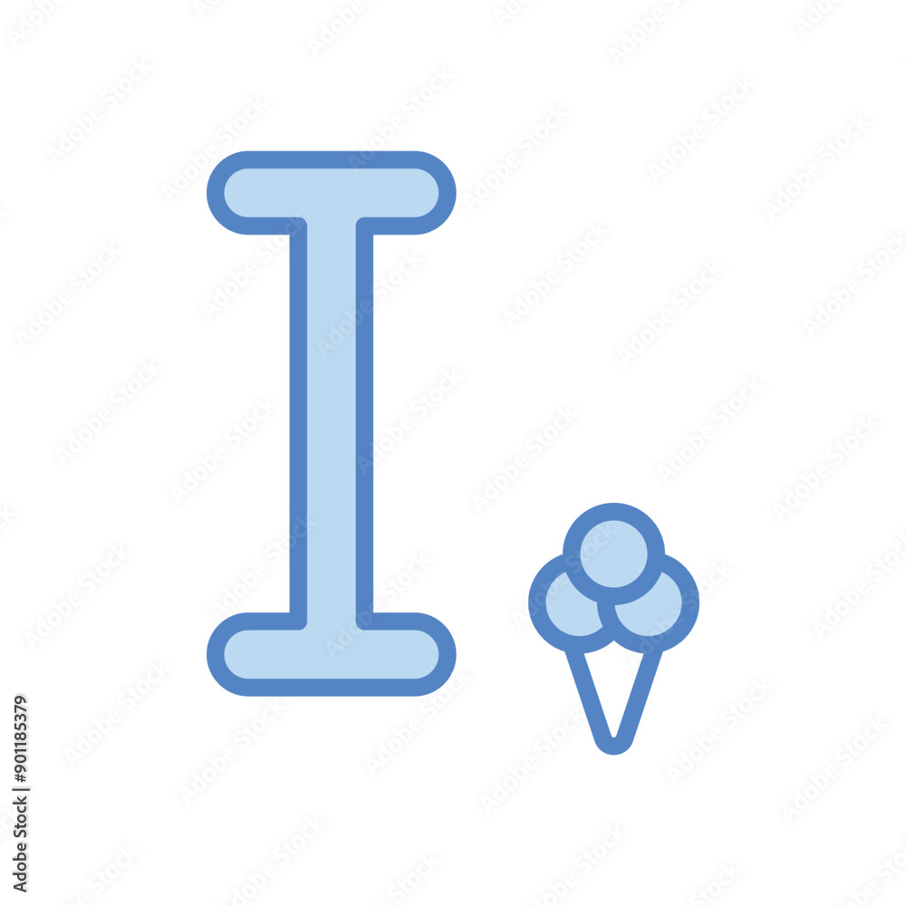 I icon vector icon I icon vector icon