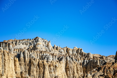 Zanda/Zhada Earthen Forest and Xiayi gully in Tibet photo