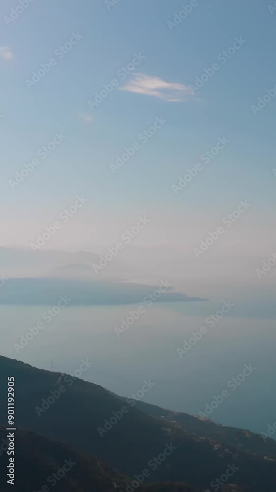 Aerial view of beautiful Greece landscape Aerial view of beautiful Greece landscape