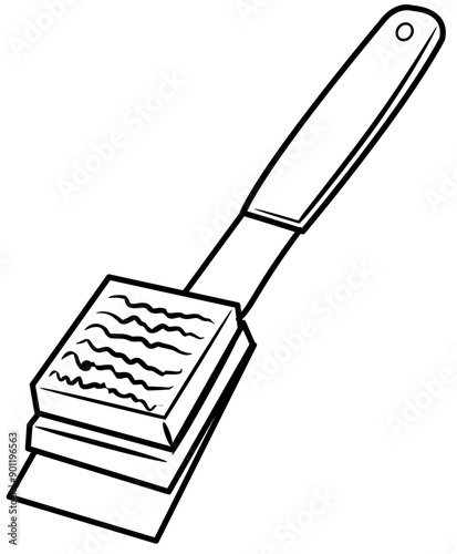 barbeque grill outline