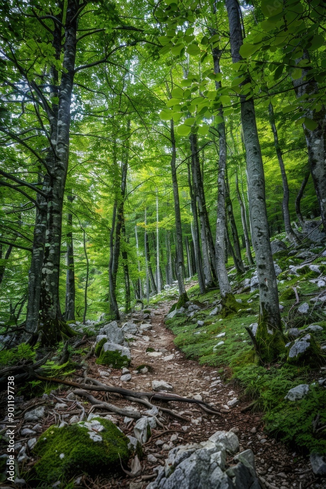 Forest Dirt Path
