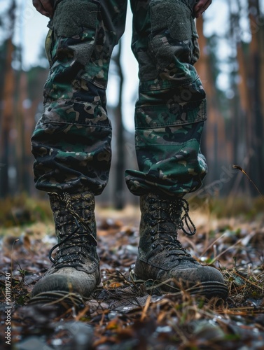 Military Boot Legs