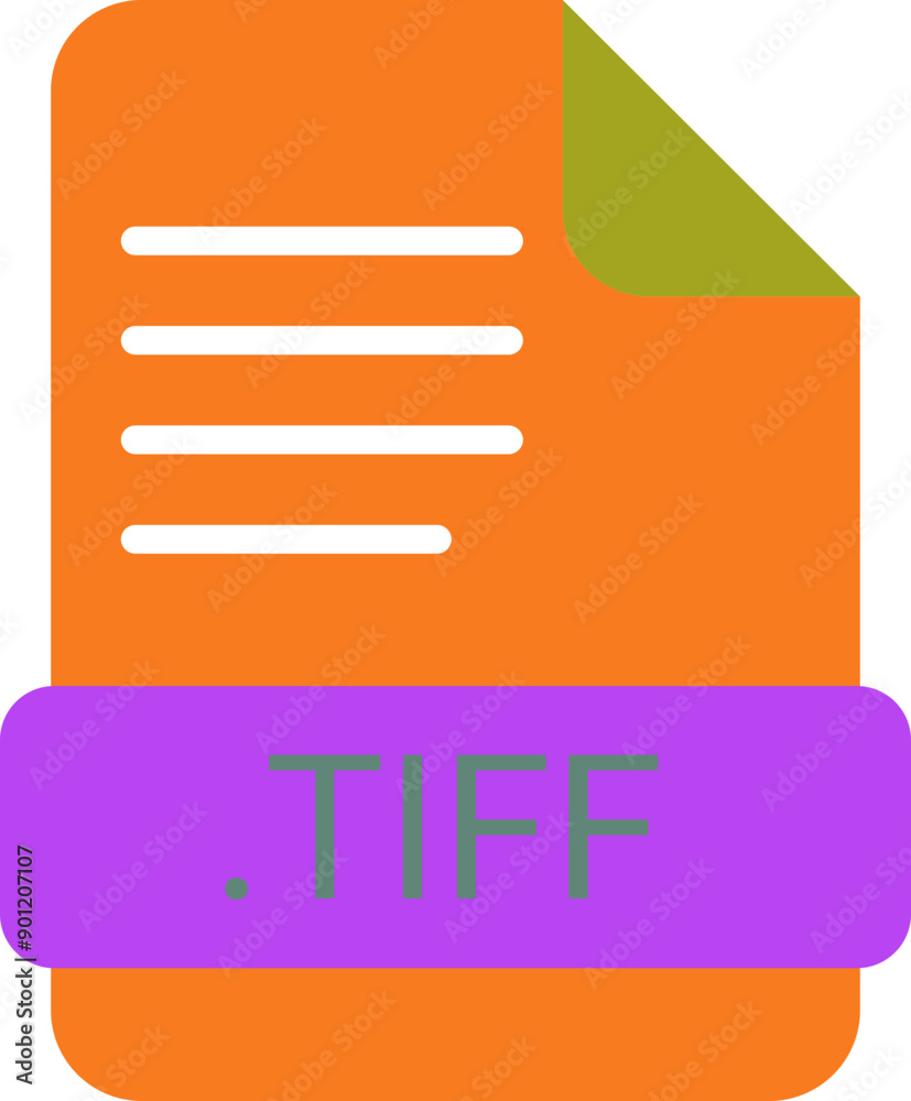 TIFF ip file extension icon color fill outer flat TIFF ip file extension icon color fill outer flat