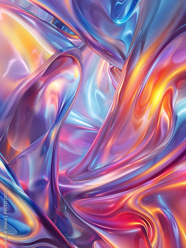 Dreamy Ethereal Oil Slick Background Dreamy Ethereal Oil Slick Background