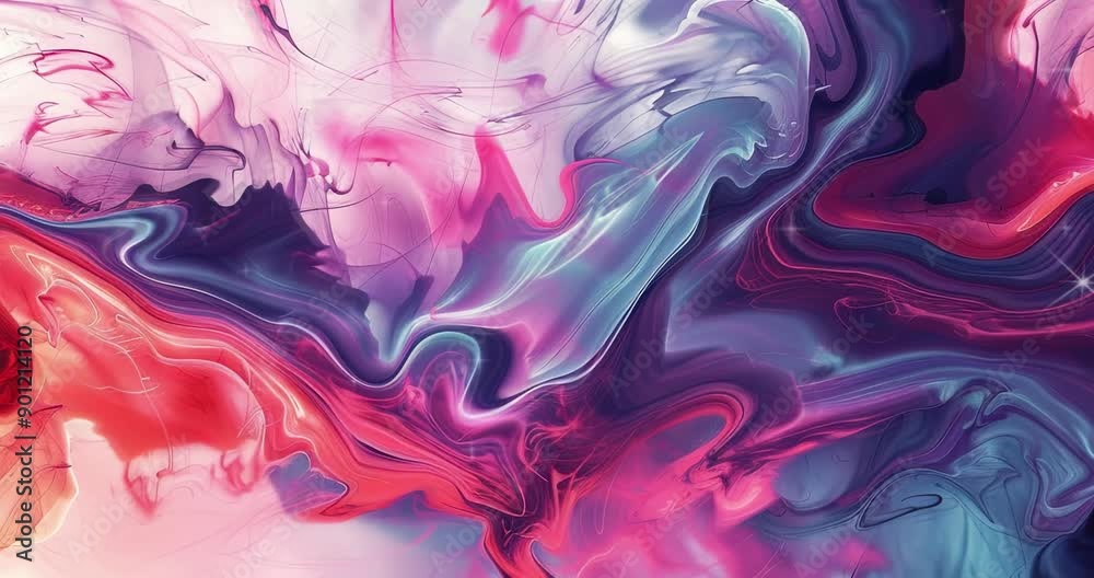 Create a captivating abstract background with vibrant colors and dynamic shapes, perfect for adding a touch of modern art to any project