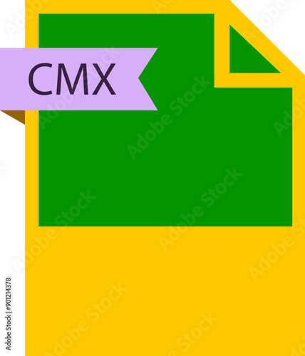 CMX File format icon roe color fill