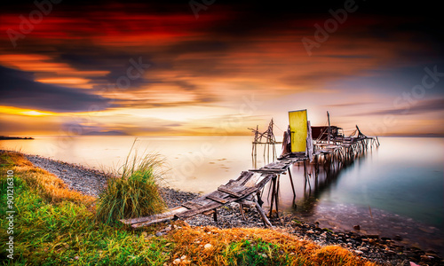 Ucmakdere is a seaside town and district of Tekirdağ Province situated on the north coast of the Marmara Sea in Turkey. photo