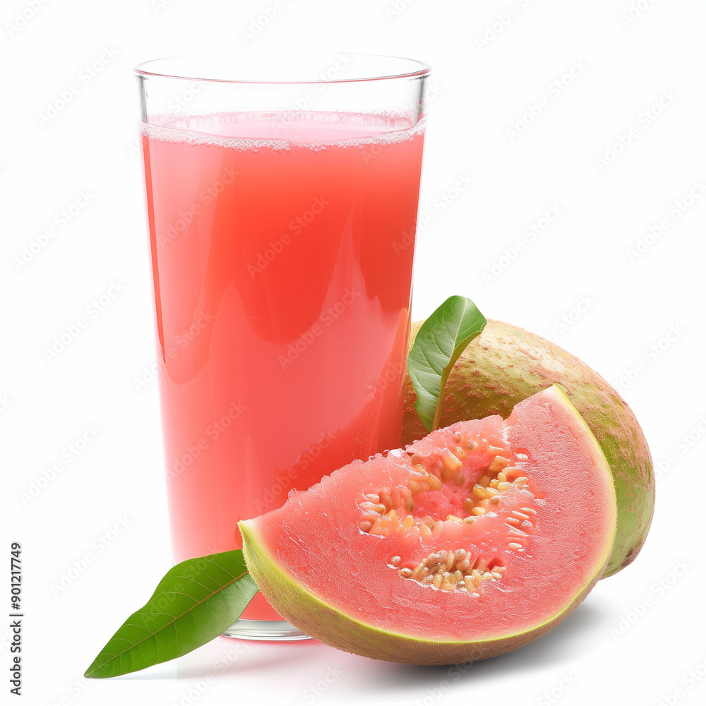 fresh guava juice isolated on white
fresh guava juice isolated on white