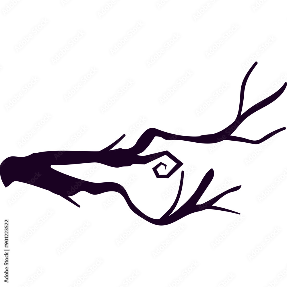 Obraz premium Spooky Tree Branches
