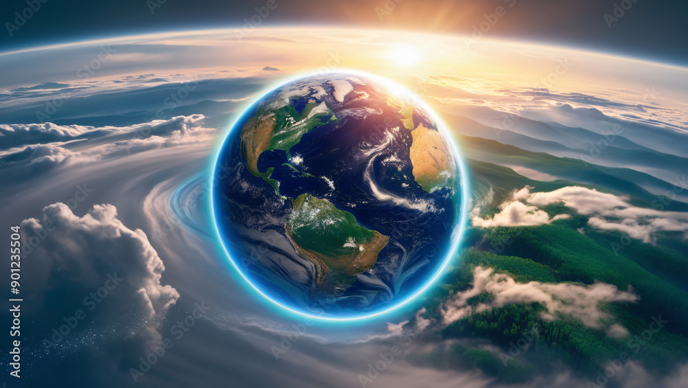 Earth is waiting for spring in its orbit around the Sun Earth is waiting for spring in its orbit around the Sun