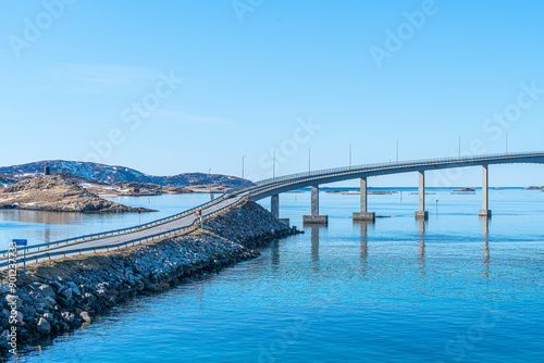 Wallpaper Mural Northen norway landscape in winter season Torontodigital.ca