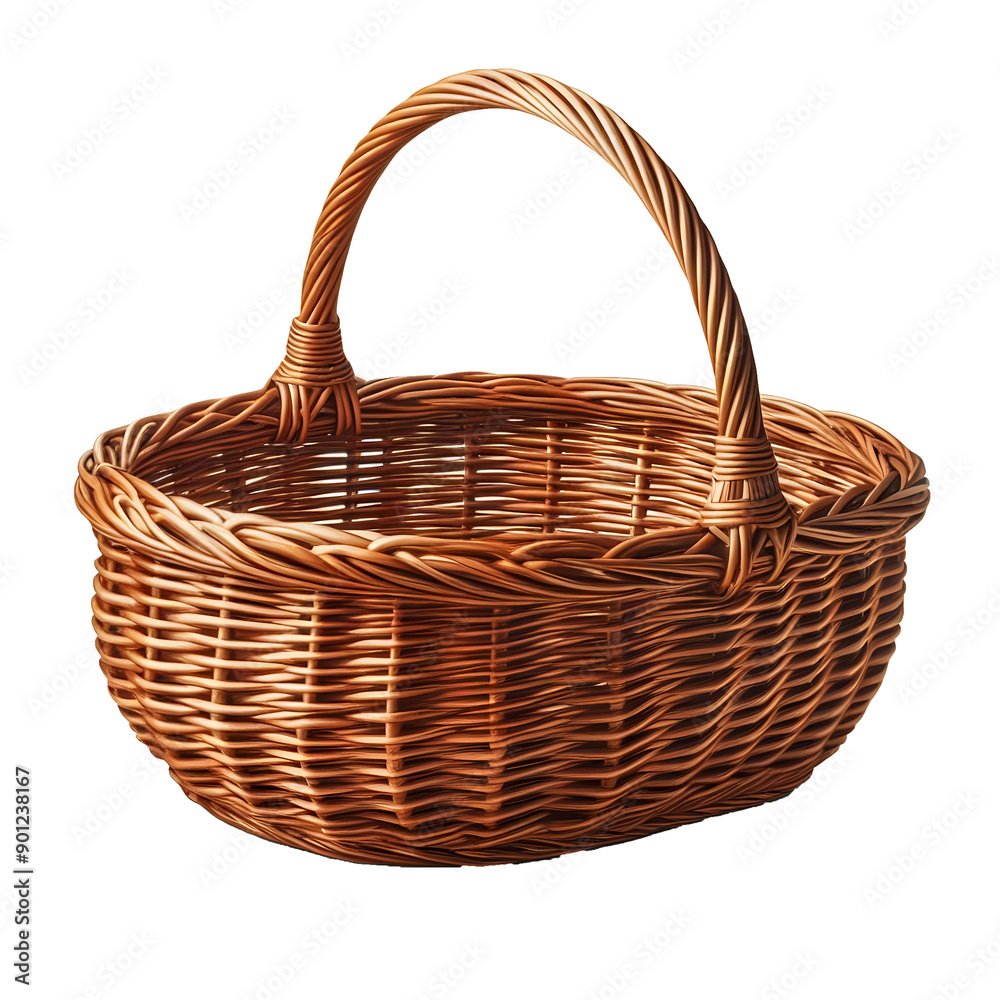 Basket Bean sprouts in basket isolated on transparent background Basket Bean sprouts in basket isolated on transparent background