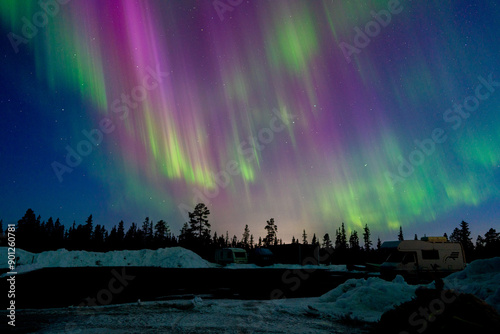 Northern Light at kiruna sweden