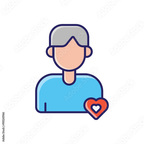 Belief in Yourself vector icon