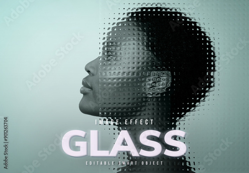 Glass Distortion Image Effect