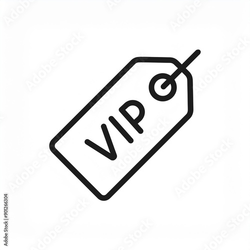 vip tag icon