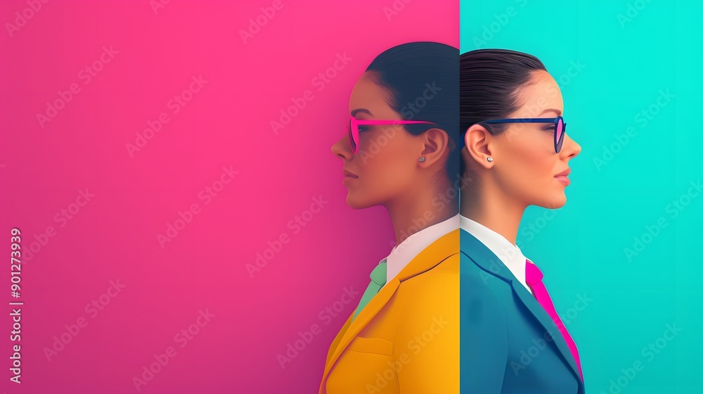 Vibrant Animated Illustration of Expensive Truth in Side View with Honesty Theme in Pastel Colors Vibrant Animated Illustration of Expensive Truth in Side View with Honesty Theme in Pastel Colors