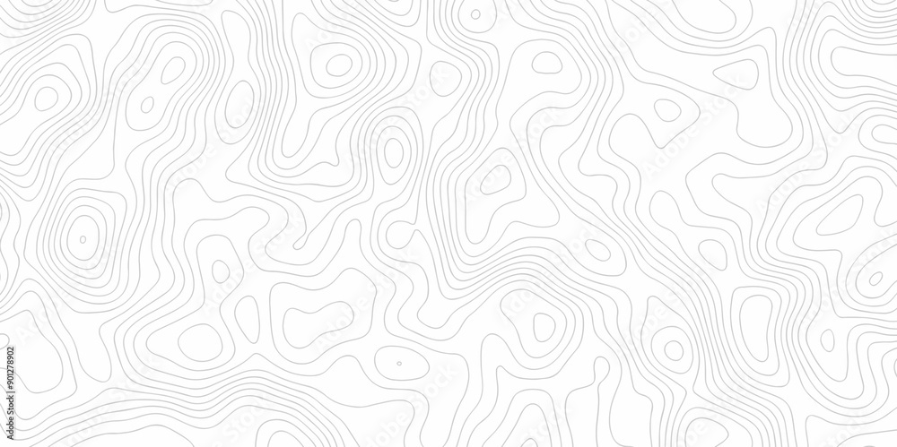Black and white lines seamless Topographic map patterns curved wavy lines abstract geometric minimal background. Vector contour graphic design, White wave paper curved reliefs abstract background. Black and white lines seamless Topographic map patterns curved wavy lines abstract geometric minimal background. Vector contour graphic design, White wave paper curved reliefs abstract background.
