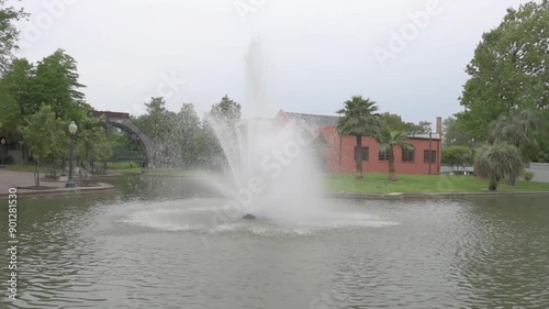 Fountain in the Park, New Orleans, Louisiana, USA. Louis Armstrong Park photo