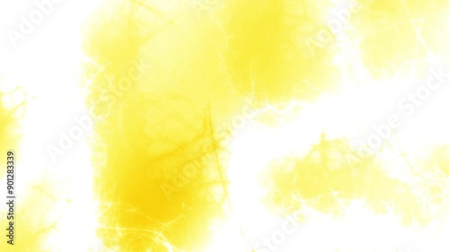 Wallpaper Mural Abstract looping 4k video. Seamless abstract wavy psychedelic background for loop playback. Fire energy moving texture Torontodigital.ca