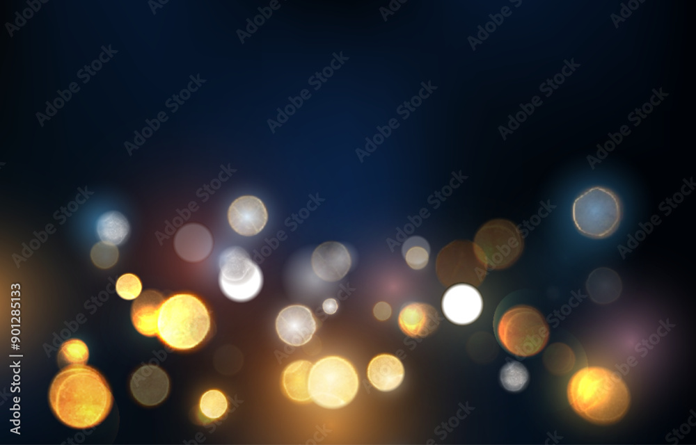 Christmas background. Powder PNG. Magic shining dust. Fine, shiny dust bokeh particles fall off slightly. Fantastic shimmer effect.
