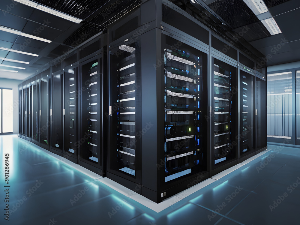 server rack with a computer,server rack with a computer,server rack servers,server rack with servers,server room with servers,,room with servers
