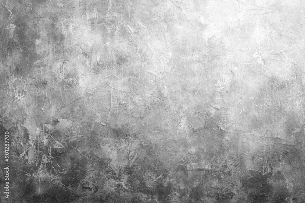 Fototapeta premium Aged Grey Concrete Wall Background with Grunge Texture and Rough Surface