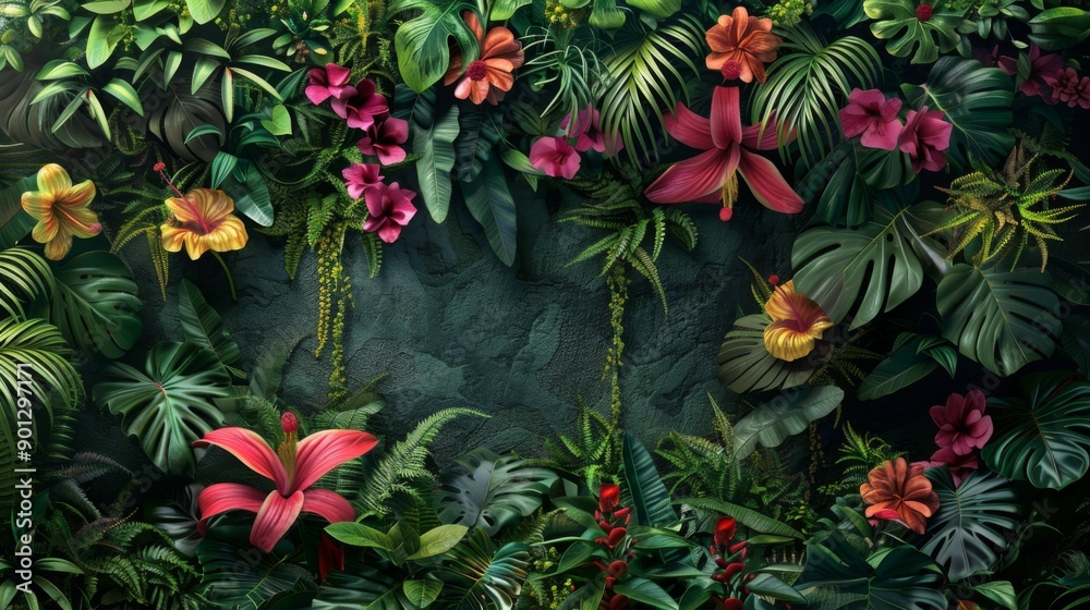 Tropical Paradise Wall