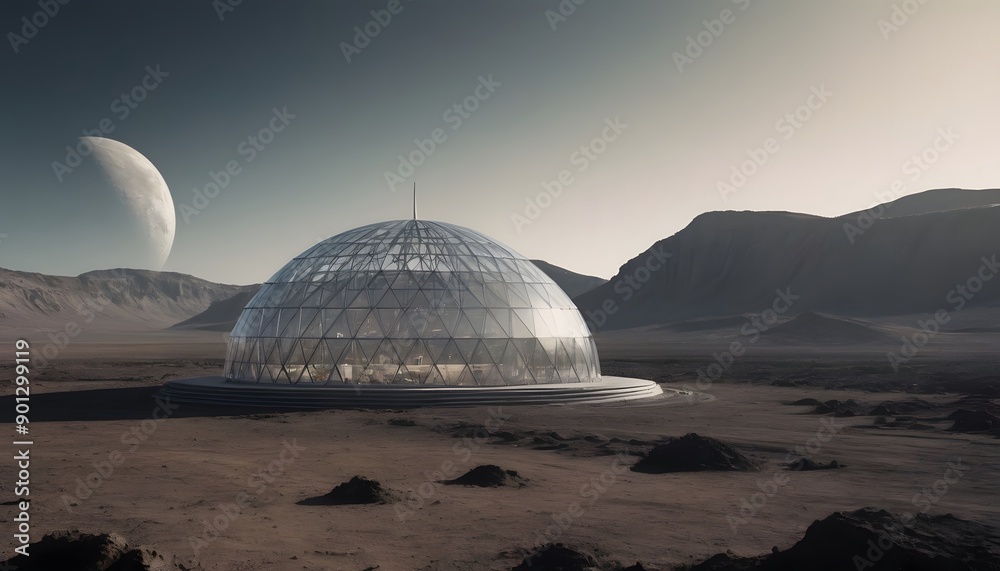 Greenhouse on an unknown planet. Greenhouse on an unknown planet.